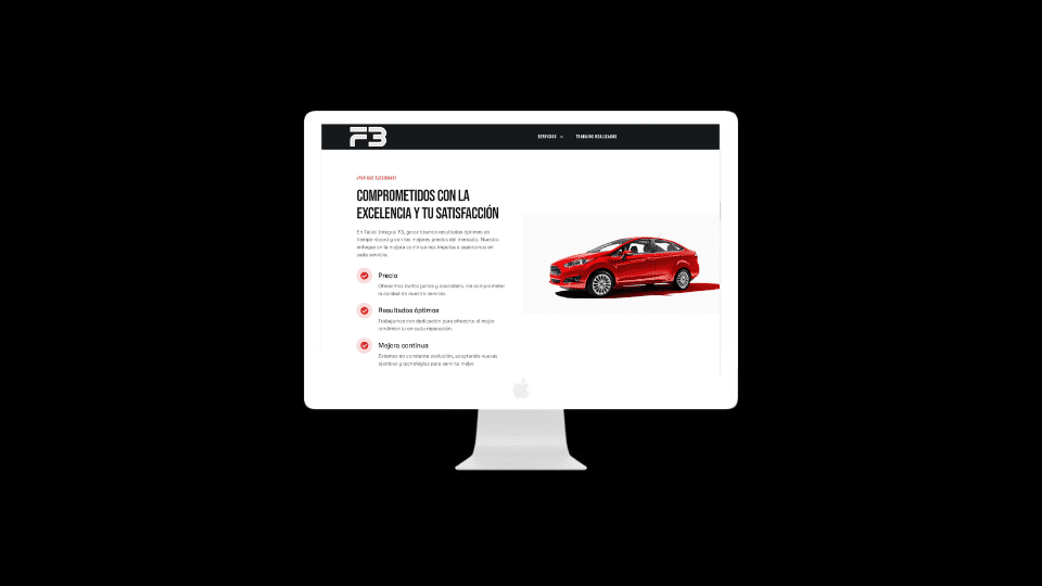 Sitio Web Servicios Automotrices Integrales