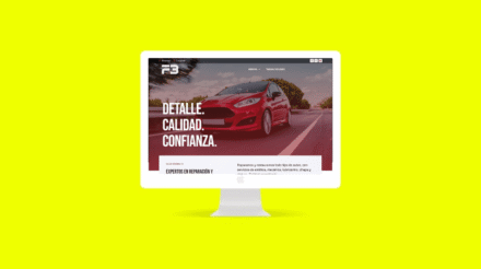 Web Corporativa Taller F3 - Impulso Websites