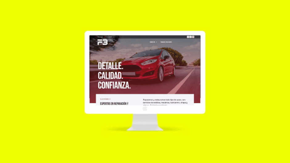 Web Corporativa Taller F3 - Impulso Websites