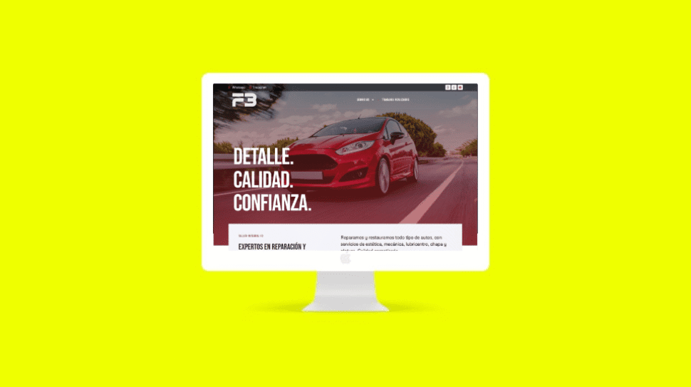 Web Corporativa Taller F3 - Impulso Websites