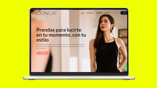 Tienda online Mooncat Vestidos - Impulso Websites