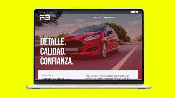 Web Corporativa Taller F3 - Impulso Websites