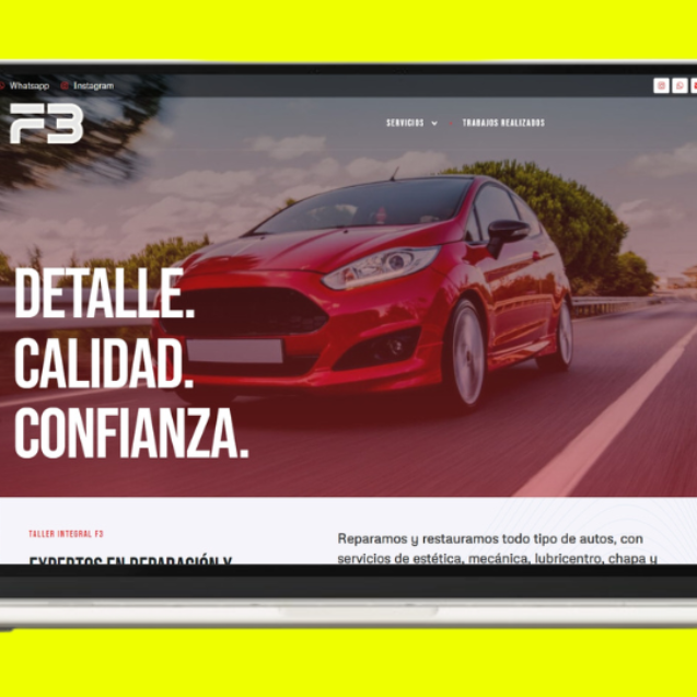 Web Corporativa Taller F3 - Impulso Websites