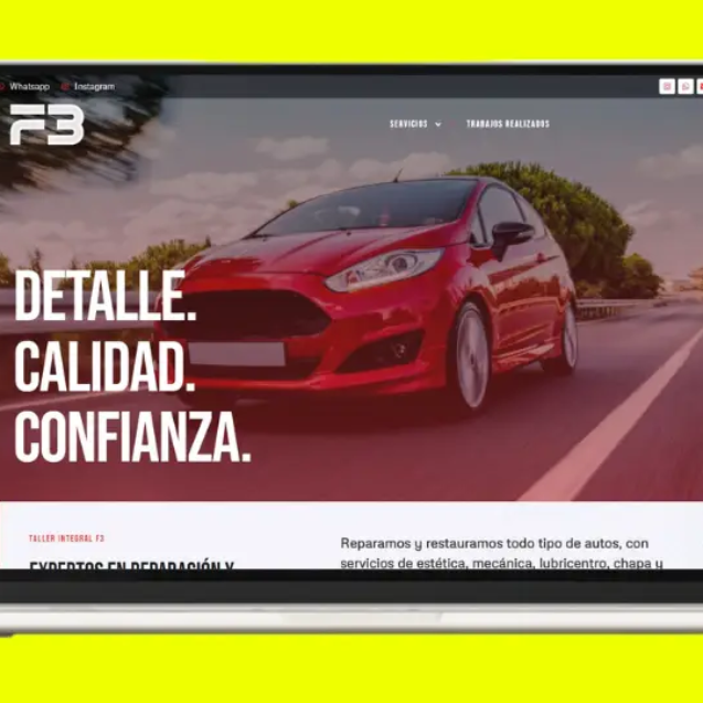 Web Corporativa Taller F3 - Impulso Websites