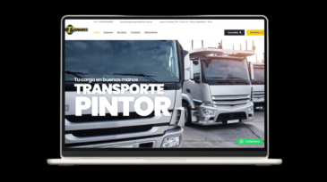 Web Corporativa Transporte Pintor - Impulso Websites